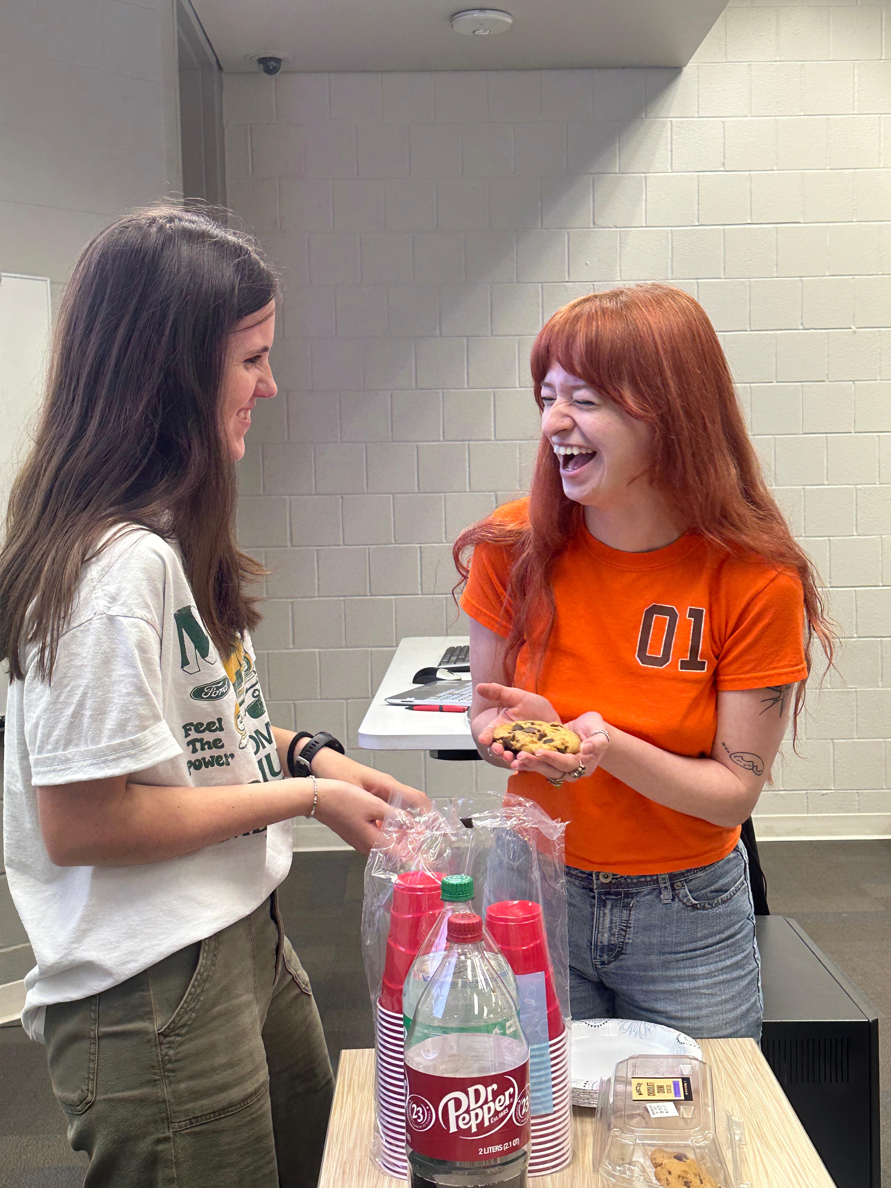 Volunteers at a National Health Equity Week event