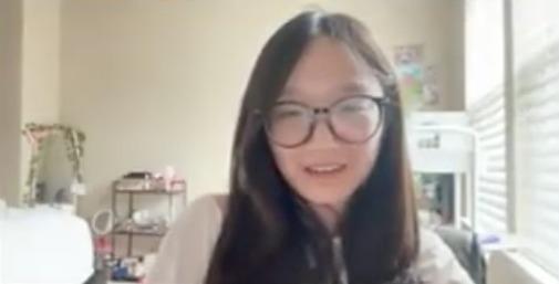 Tracy Vuong on a national call